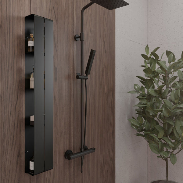 Estante de baño vertical Deseo 4060. Hecho de acero inoxidable