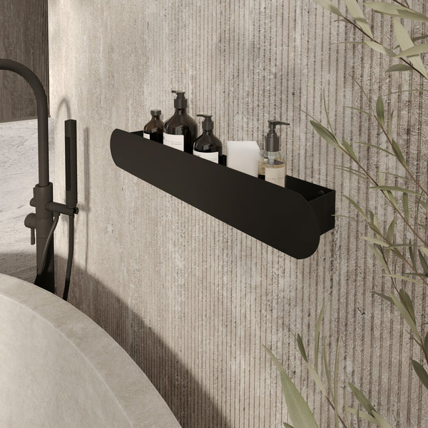 Estante de baño modelo Deseo 4030R. Hecho de acero inoxidable