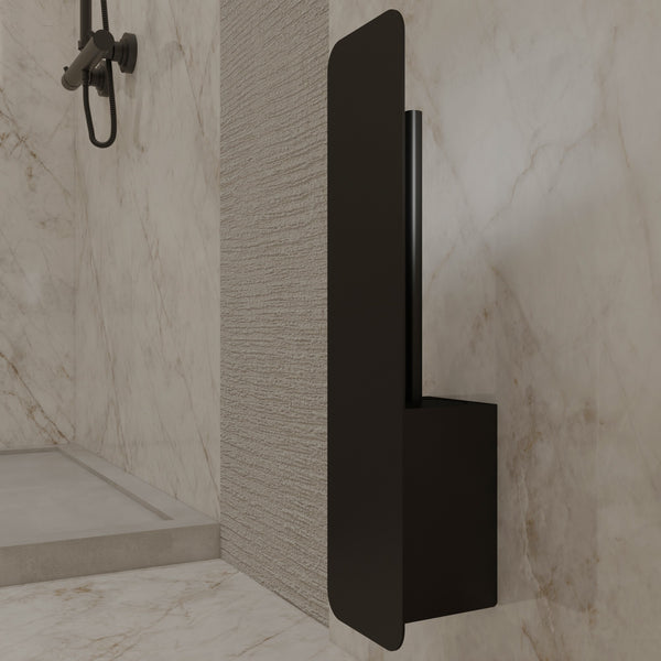 Escobilla de inodoro con soporte decorativo Deseo 4039RS. Hecho de acero inoxidable